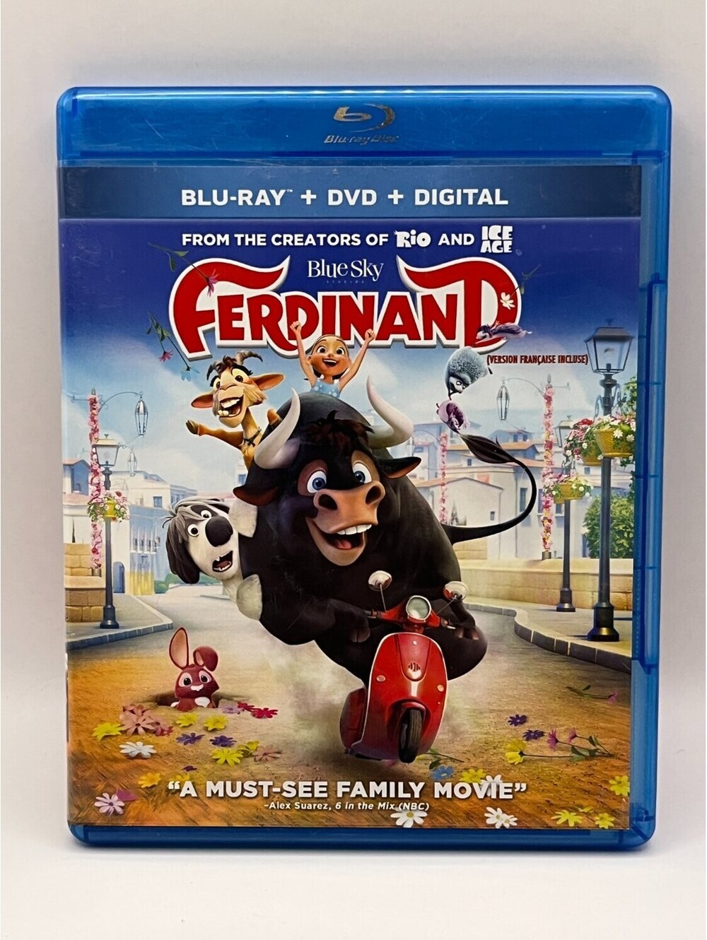 Ferdinand Blu-ray John Cena Animation Carlos Saldanha